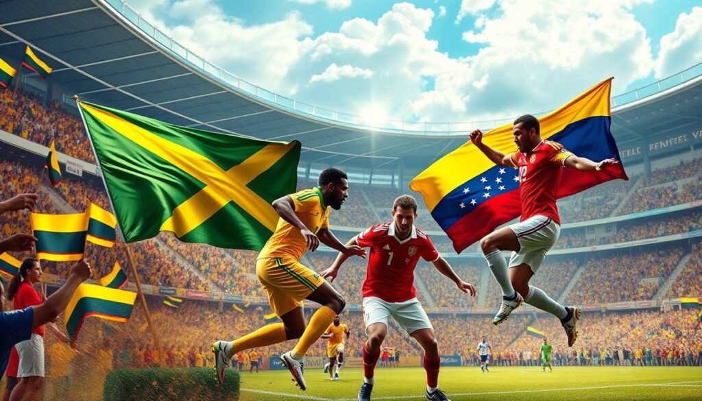 jamaica national football team vs venezuela national football team timeline