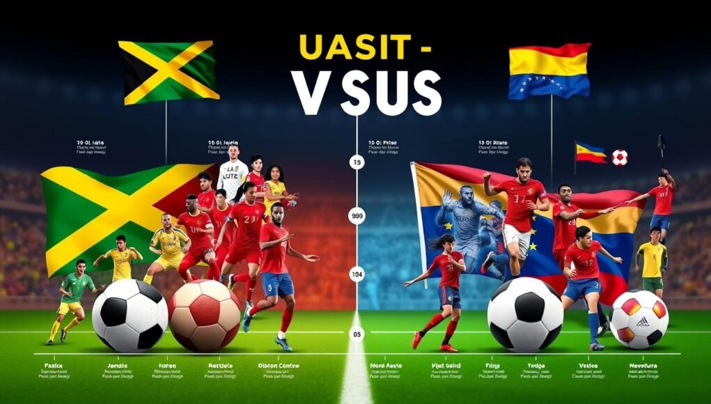 jamaica national football team vs venezuela national football team timeline