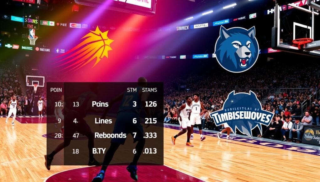 phoenix suns vs timberwolves match player stats