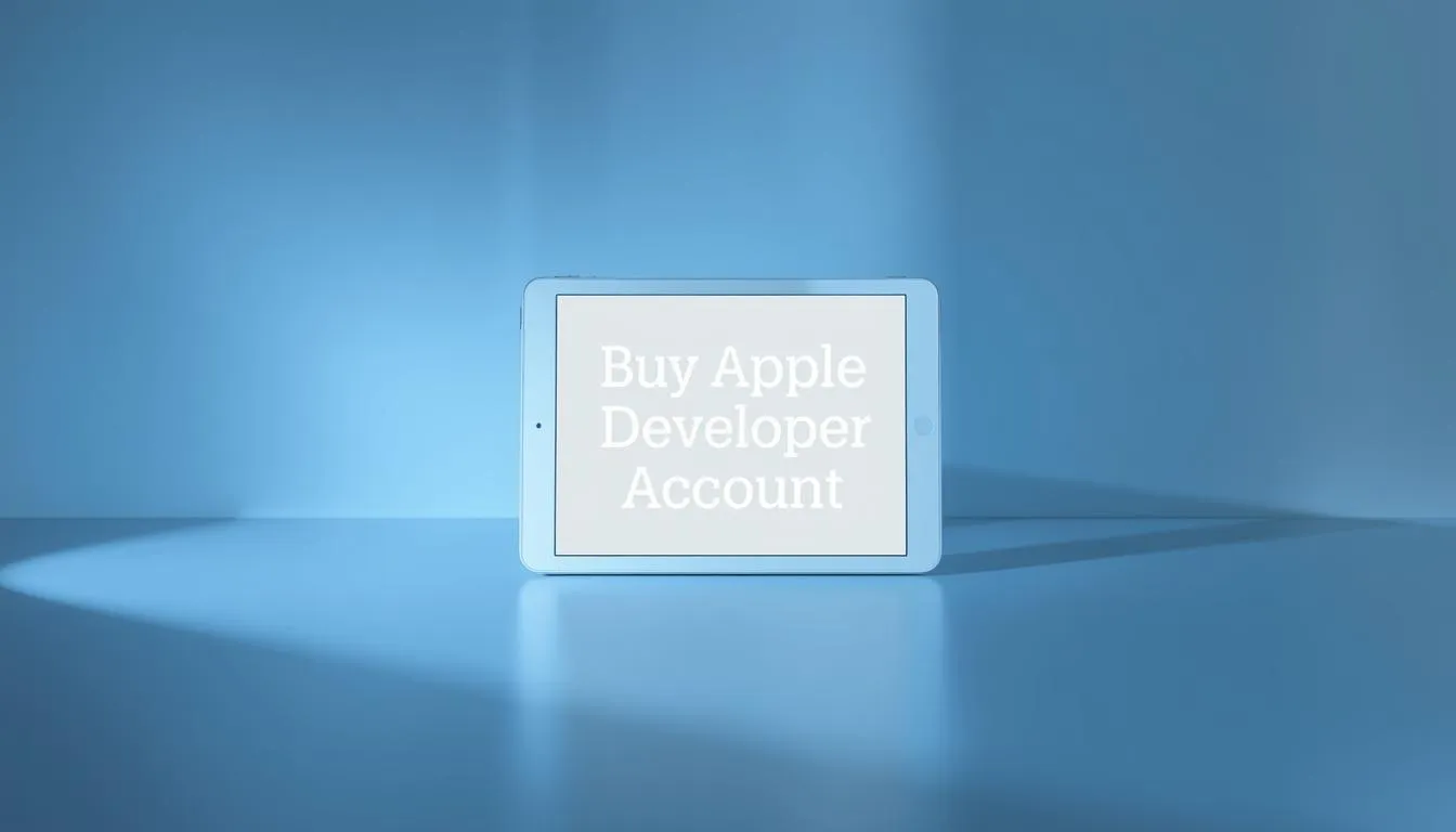 Buy Apple Developer Account 