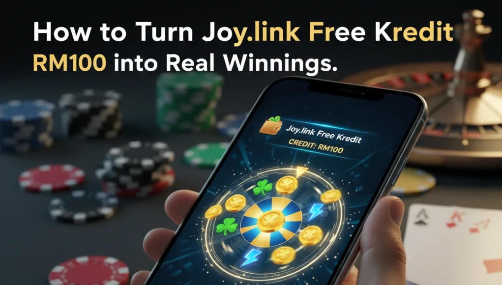 How to Turn Joy.link Free Kredit RM100 into Real Winnings