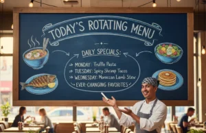 Why a Rotating Menu Keeps Customers Excited Why a Rotating Menu Keeps Customers Excited