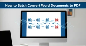 How to Batch Convert Word Documents to PDF How to Batch Convert Word Documents to PDF