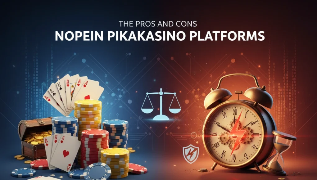 The Pros and Cons of Playing on Nopein Pikakasino Platforms