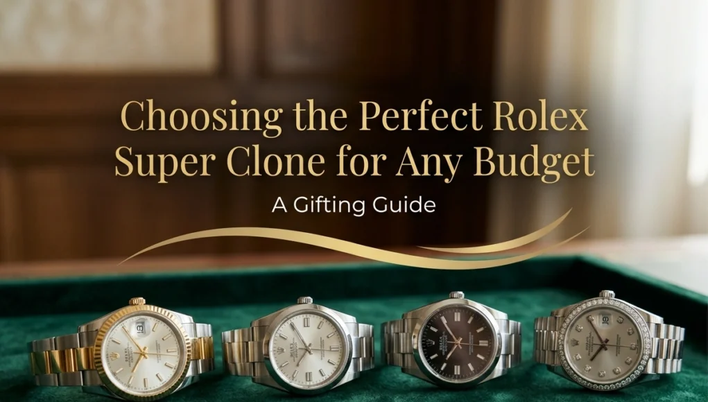 Gifting Guide: Choosing the Perfect Rolex Super Clone for Any Budget